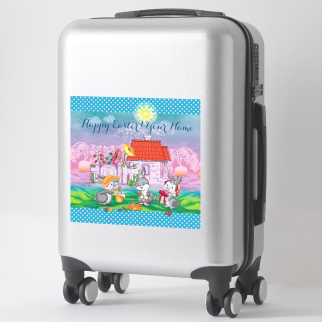 Baby Bunny little Sticker (Suitcase)
