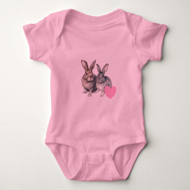 Baby bunny Love Shirt (Front)