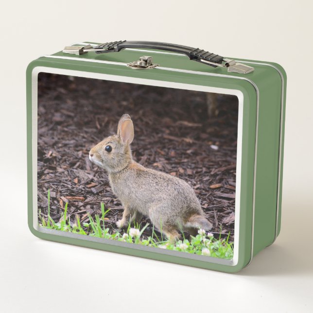 Baby Bunny Metal Lunchbox (Front)