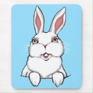 Baby Bunny Mousepad Festive Bunny Decorations