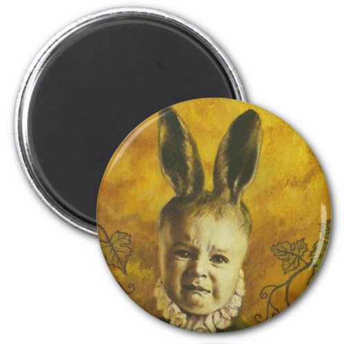 Baby Bunny Mutant Design Magnet