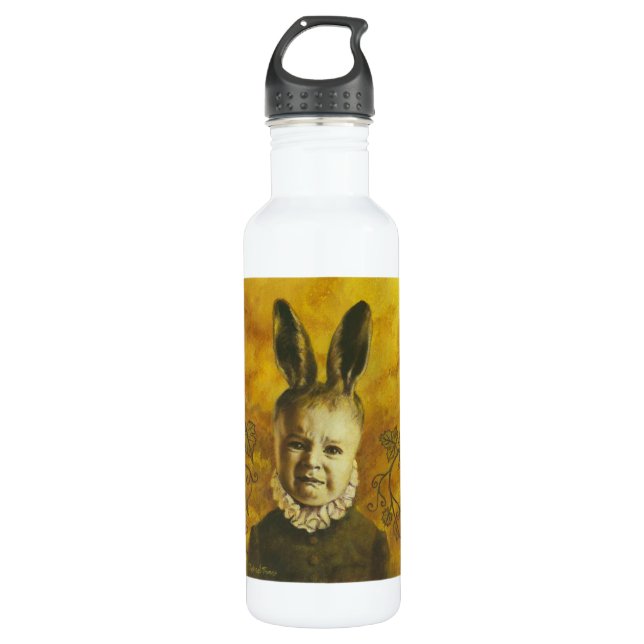 Baby Bunny Mutant Liberty Water Bottle (Front)