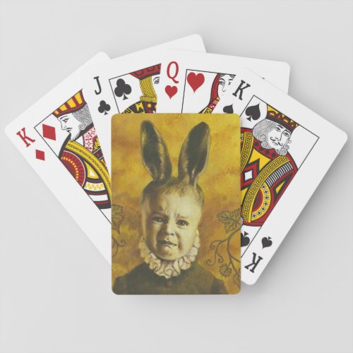 Baby Bunny Mutant Playing Cards