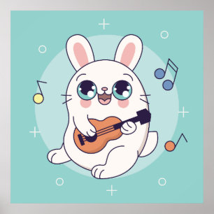 Baby bunny  poster