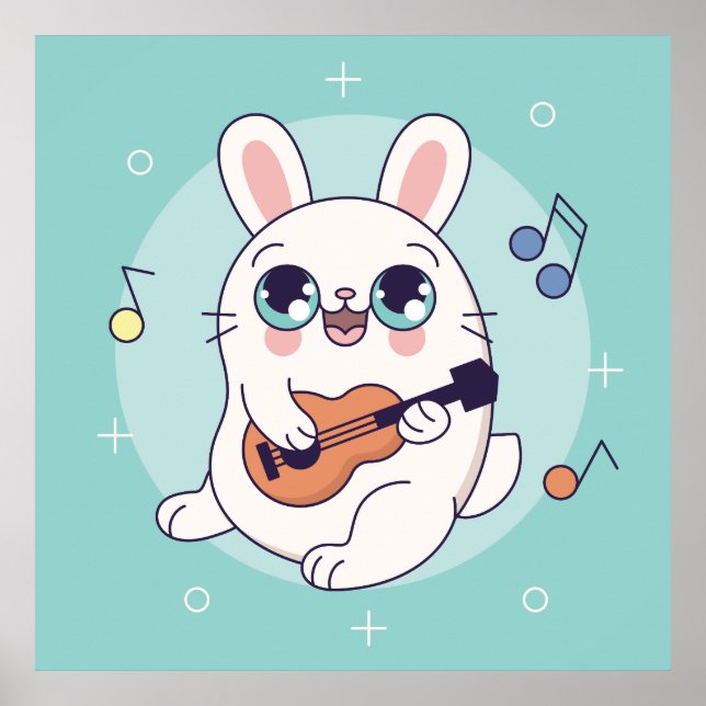 Baby bunny  poster (Front)