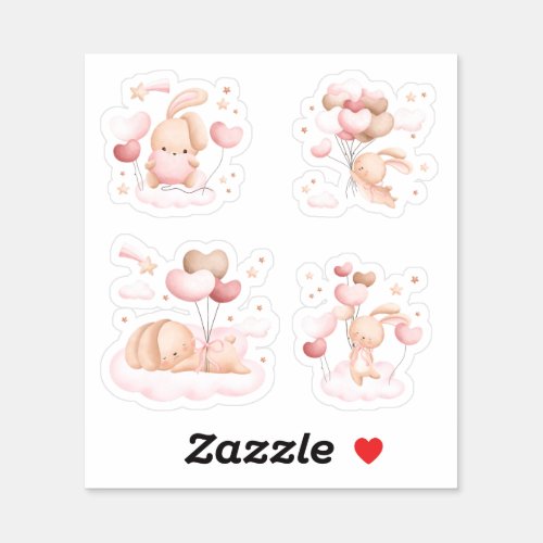 Baby Bunny Stickers