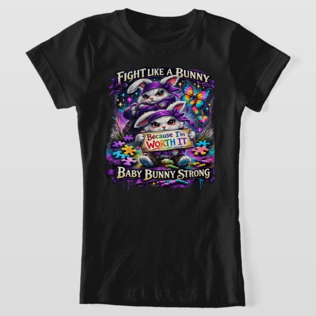 Baby Bunny Strong T-Shirt (Laydown)