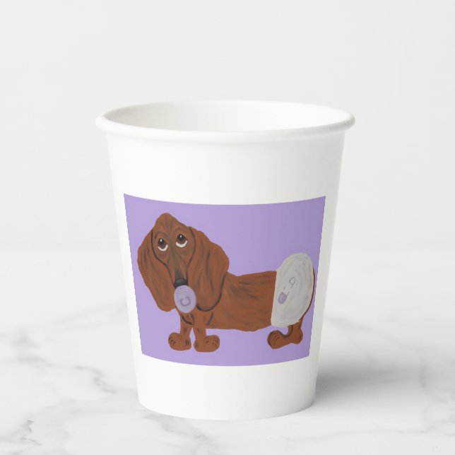 Baby Burglar Paper Cups (Front)