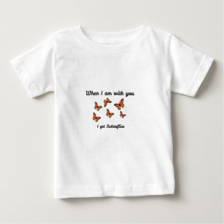 Baby Butterflies Cute Baby Bodysuit