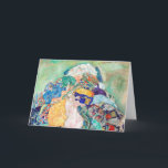 Baby by Gustav Klimt Painting Artwork Card<br><div class="desc">Imperial Austrian Painter Gustav Klimt's masterpiece : Baby</div>