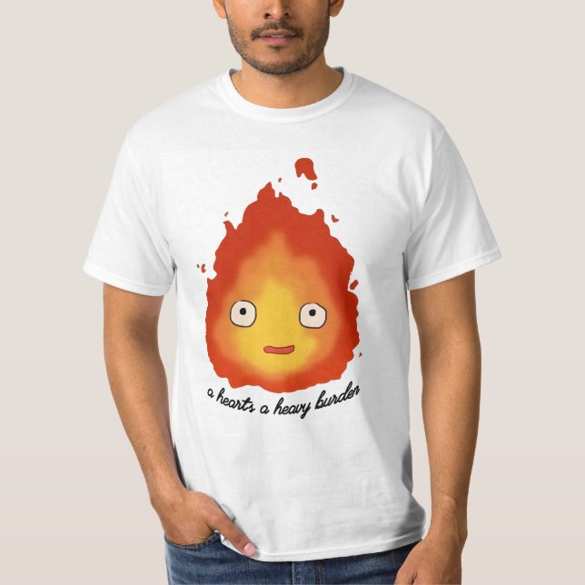 Baby  Calcifer art T-Shirt (Front)