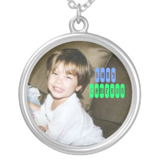 baby cameron quiseng silver plated necklace