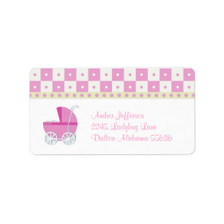 Baby Carriage Address Labels