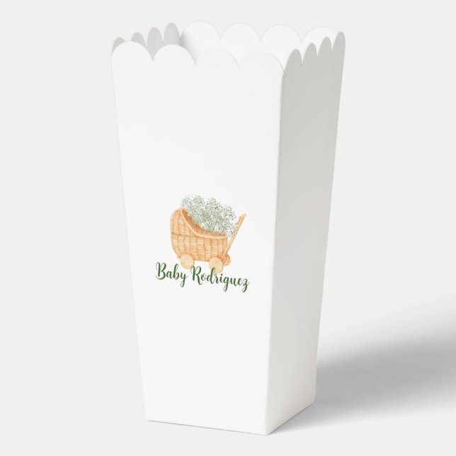 Baby Carriage Favor Boxes (Front)