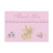 Baby Carriage, Shoes, Pacifier, Pearls Thank You