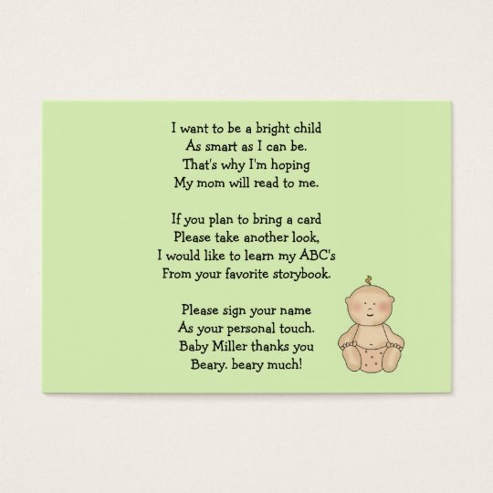 Baby Carriage Tot Alone Business Card