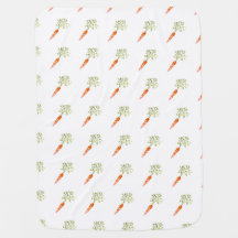 Baby carrot blanket