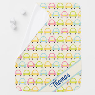 Baby Cars Personalized  Blanket