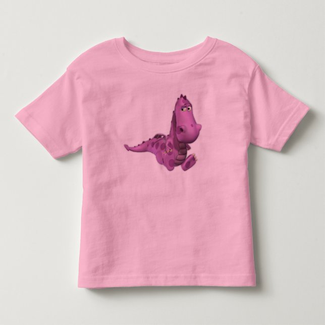 Baby Cartoon Dragons: Smoky Toddler T-shirt (Front)