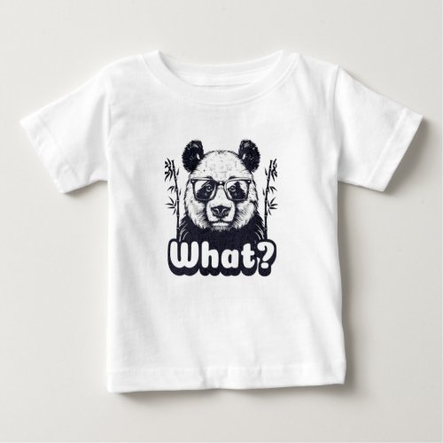baby cartoon panda  baby T_Shirt