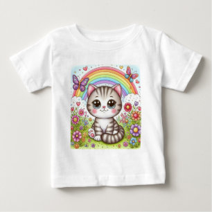 Baby Cat 8 Baby T-Shirt