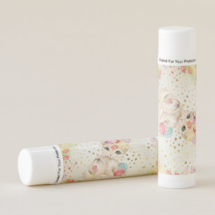 Baby Cat Birthday Favor Lip Balm