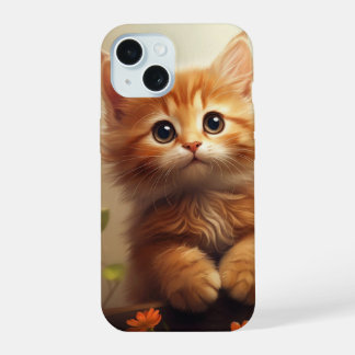 baby cat iPhone 15 case