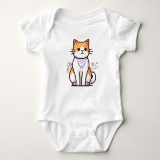 Baby Cat Lover T-shirt Baby Bodysuit