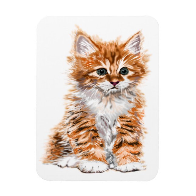 Baby Cat Magnet Gift (Vertical)