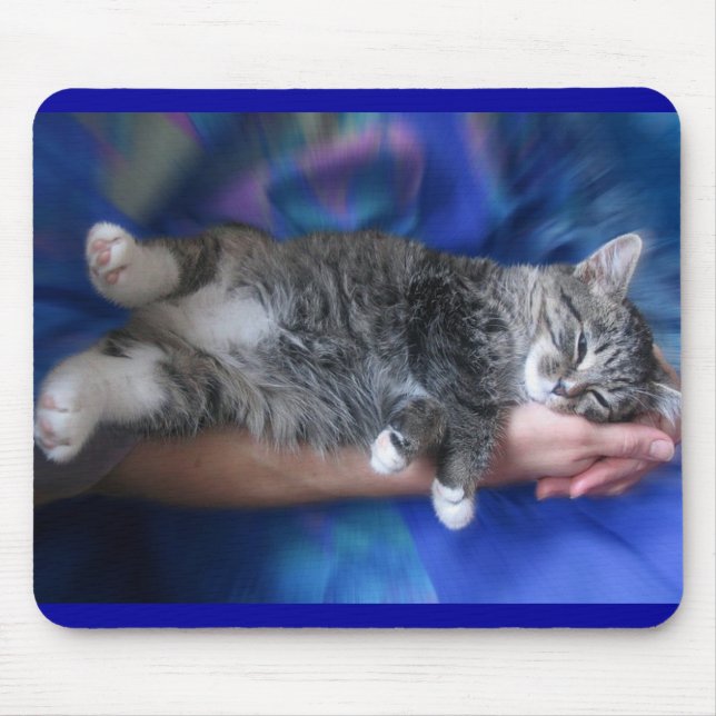 Baby Cat Mouse Pad (Front)
