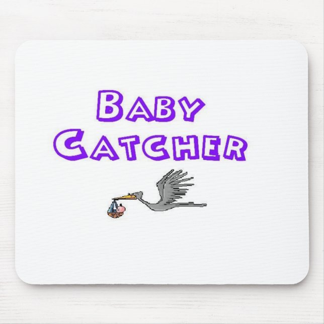 baby catcher mouse pad (Front)