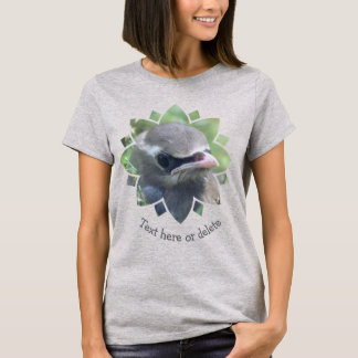 Baby Cedar Waxwing Bird Nature Personalized T-Shirt
