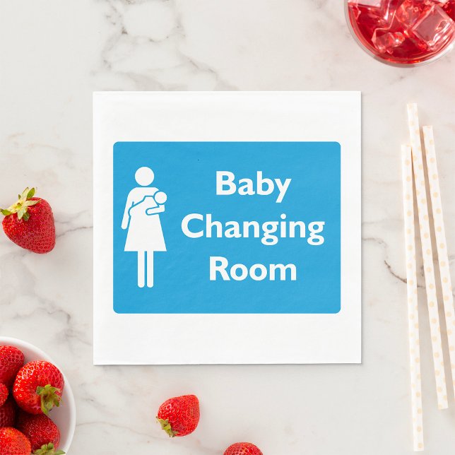 Baby Changing Room Sign with Parent and Infant  Napkins (Creator Uploaded)