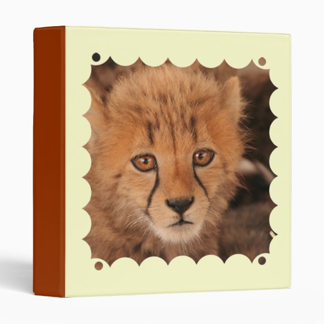 Baby Cheetah Binder (Front/Spine)