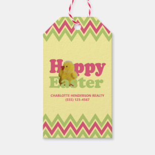 Baby Chick Happy Easter Pop By Gift Tags