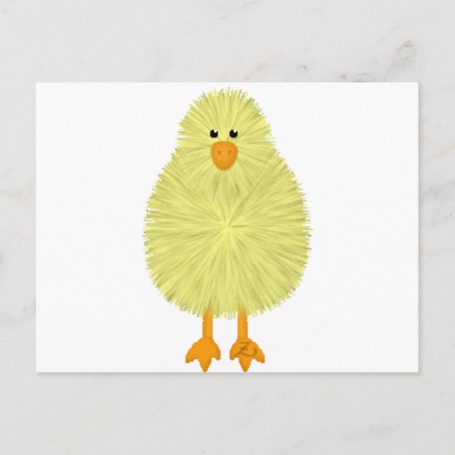 Baby Chick Postcard (Front)