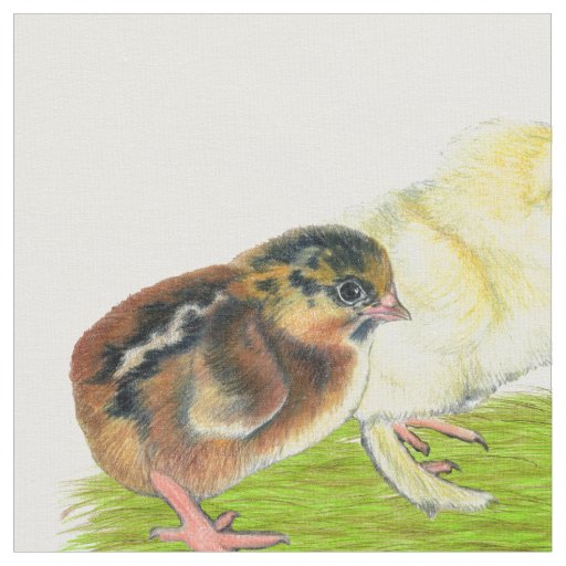 Baby Chick Trio Fabric