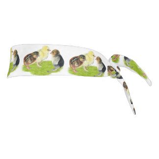 Baby Chick Trio Tie Headband