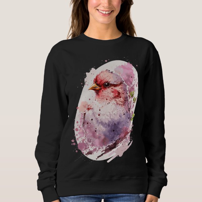 Baby Chicken Chick Cherry Blossom Japanese Farm An Sweatshirt (Front)