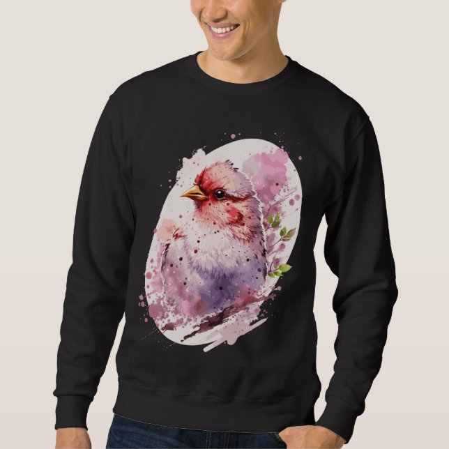 Baby Chicken Chick Cherry Blossom Japanese Farm An Sweatshirt (Front)