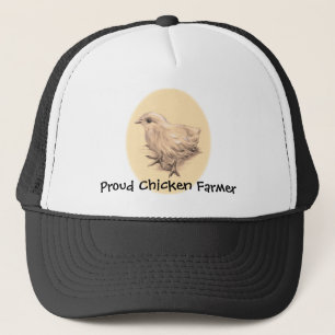 Baby Chicken Drawing Trucker Hat