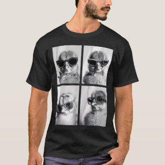 Baby Chickens With Sunglasses Farm Animal Chick T-Shirt