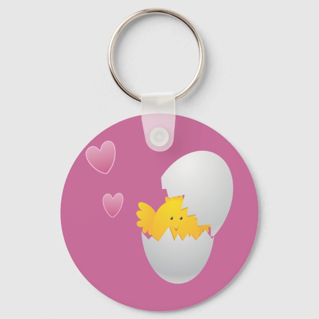Baby Chickie Keychain (Front)