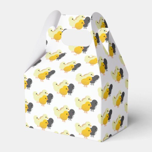 Baby Chicks Favor Boxes