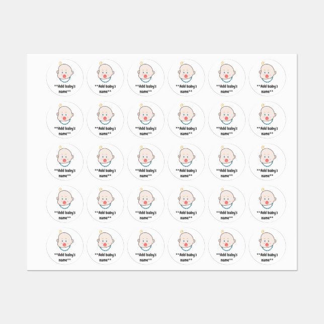Baby/Child name Labels (Sheet)