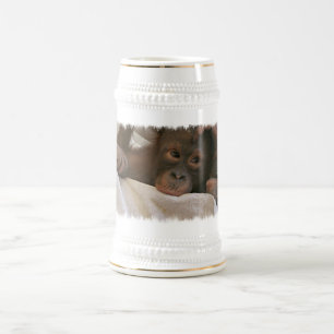 Baby Chimp Beer Stein