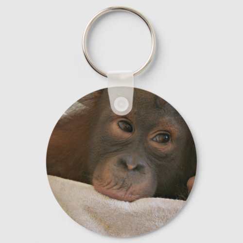 Baby Chimp Keychain