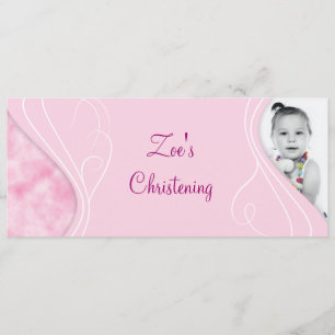 BABY CHRISTENING INVITATION