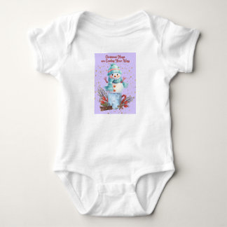 Baby Christmas Bodysuit for Boy or Girl