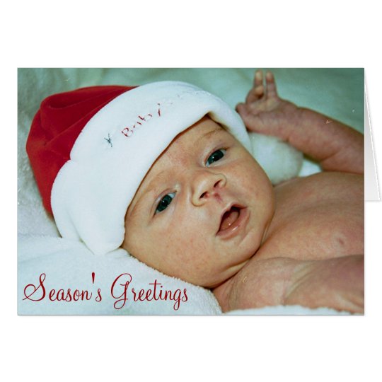 Baby Christmas Card